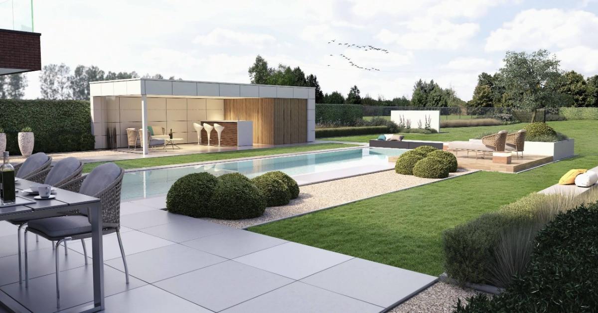 Модерна градина за градските условия