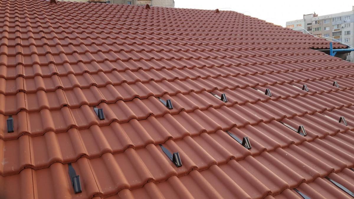 Покрив положени керемиди