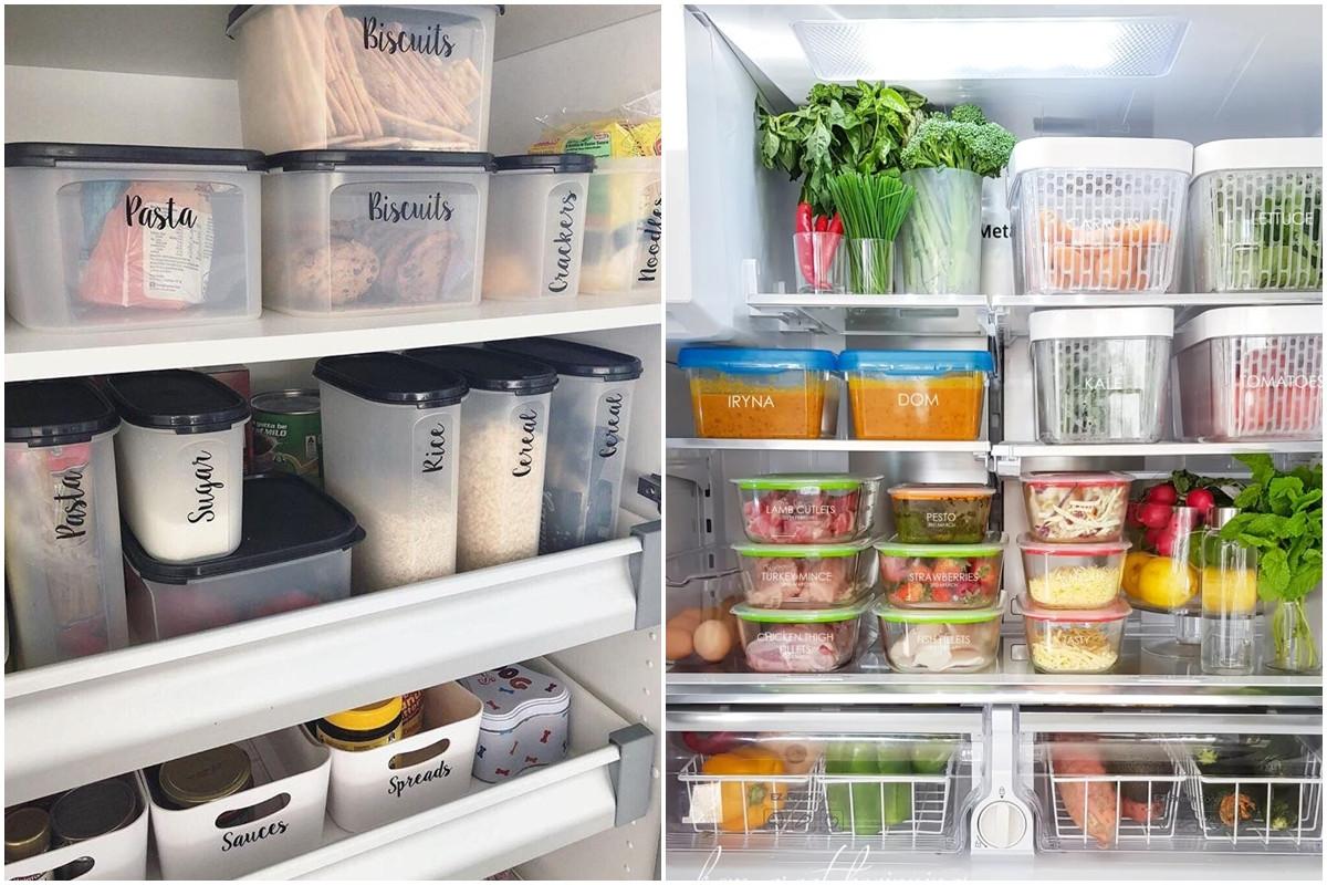 Пластмасови кутии с етикети