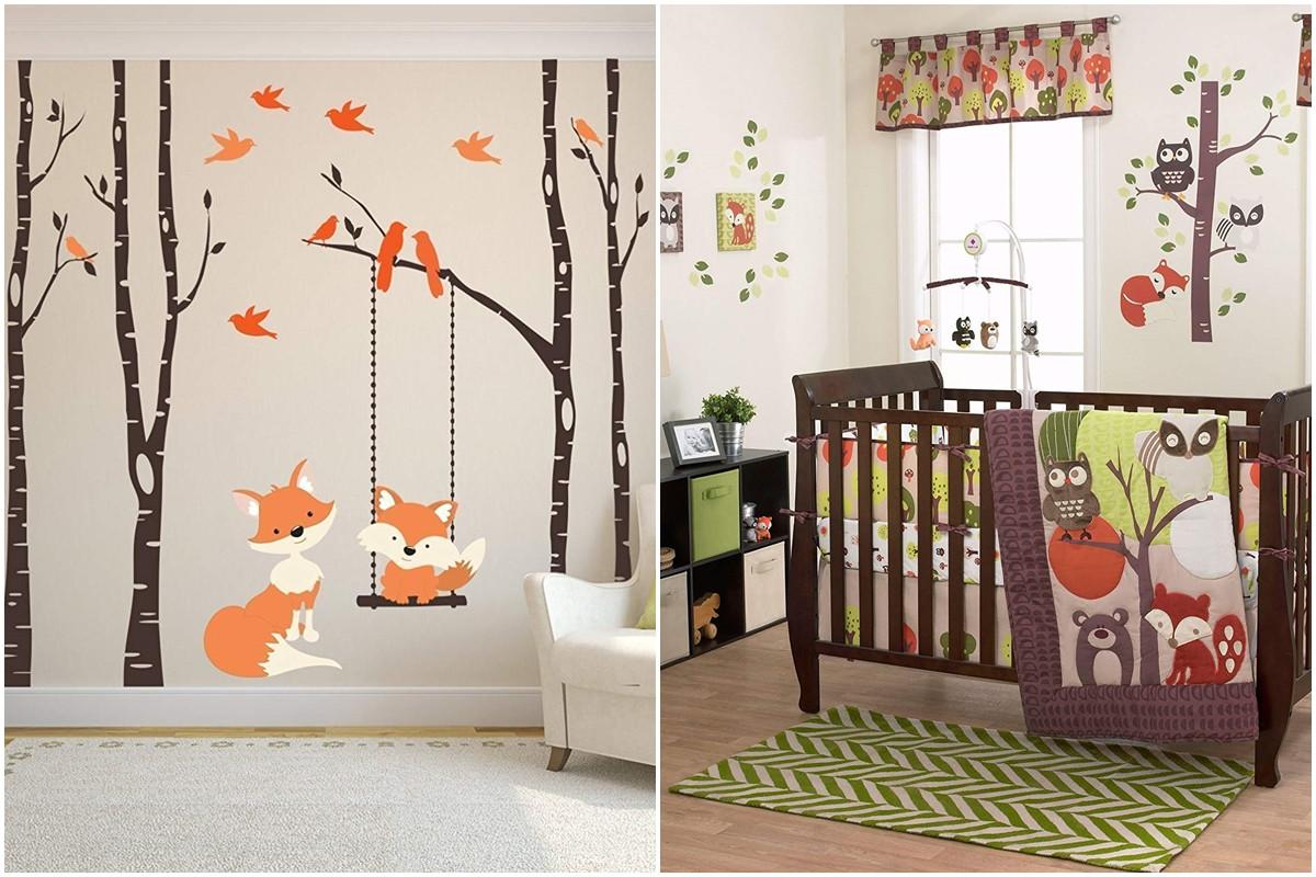Детска стая с лисичи мотиви