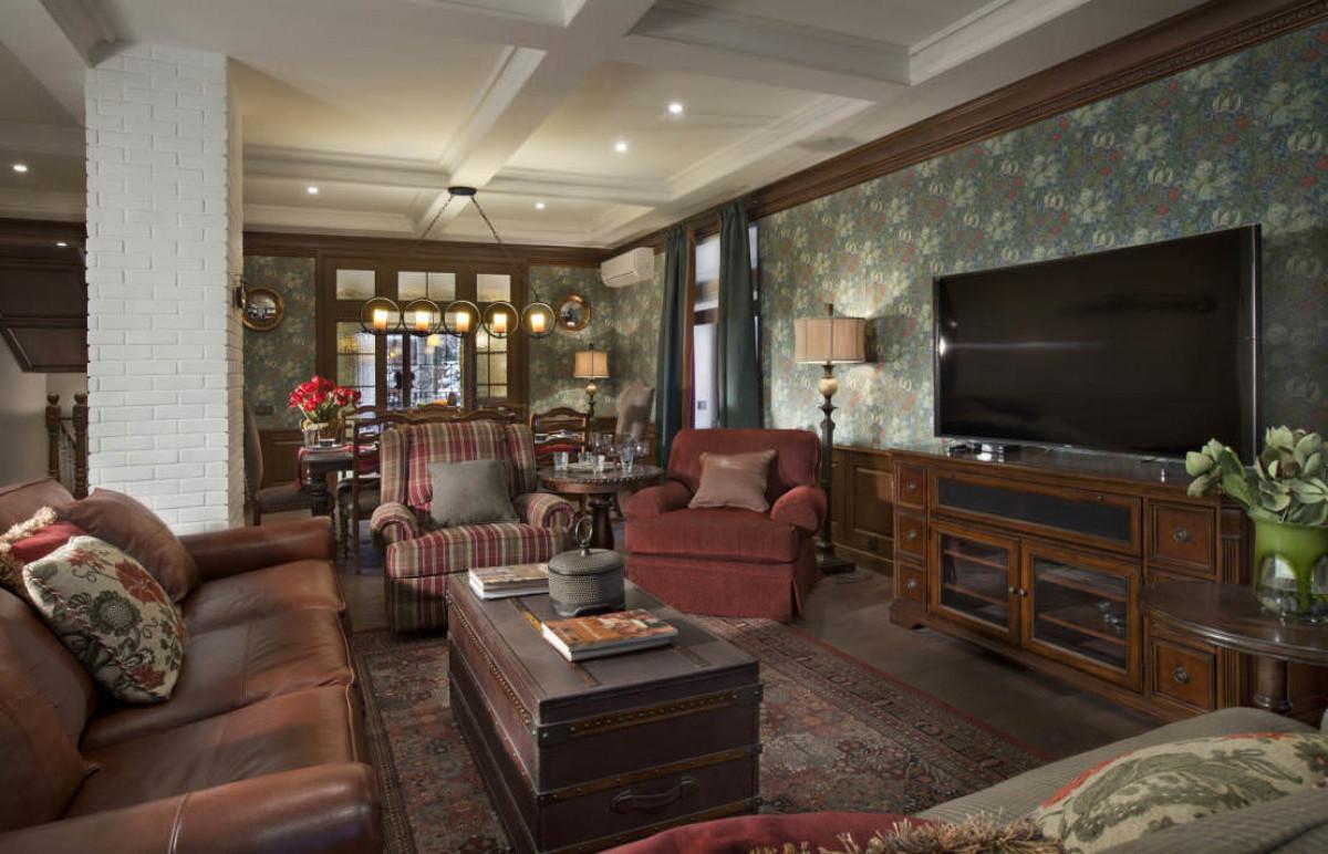 Кресло в класически или английски стил