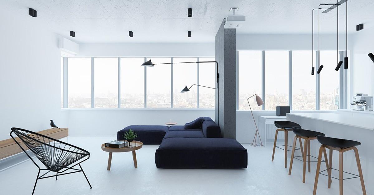 Как лесно да създадете перфектната минималистична всекидневна?