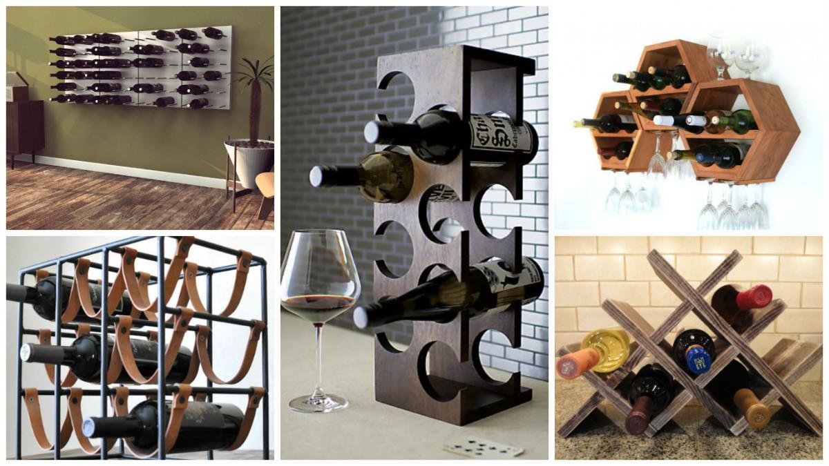 Декоративна поставка за вина
