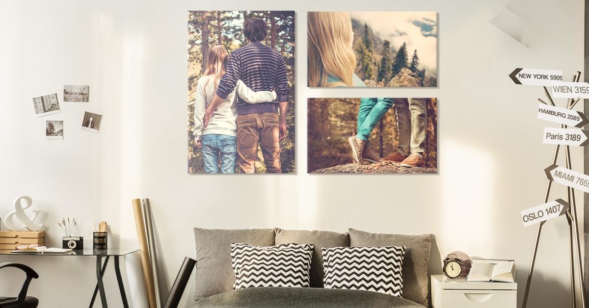 Декорация на дома с оригинални картини на канава