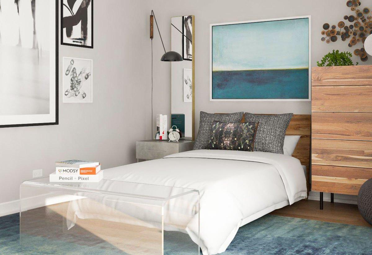 Подходящ цвят за малка спалня