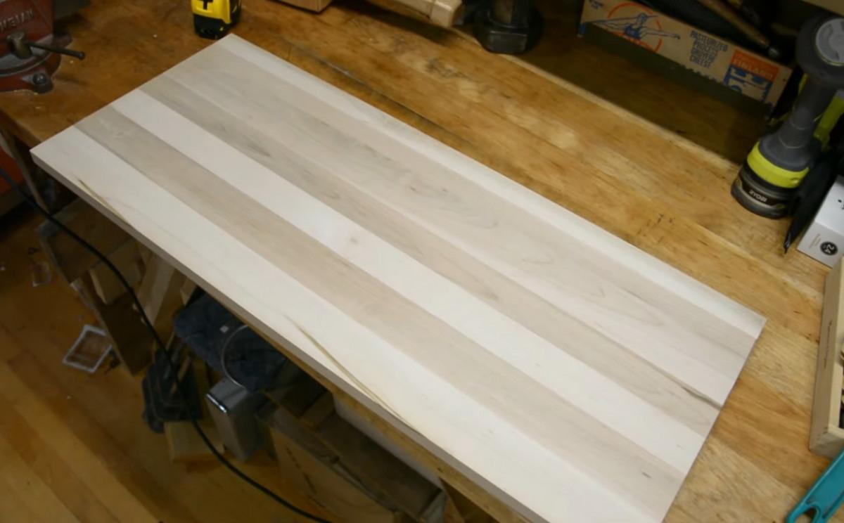 Стъпка №2 Подгответе дъската за бюрото