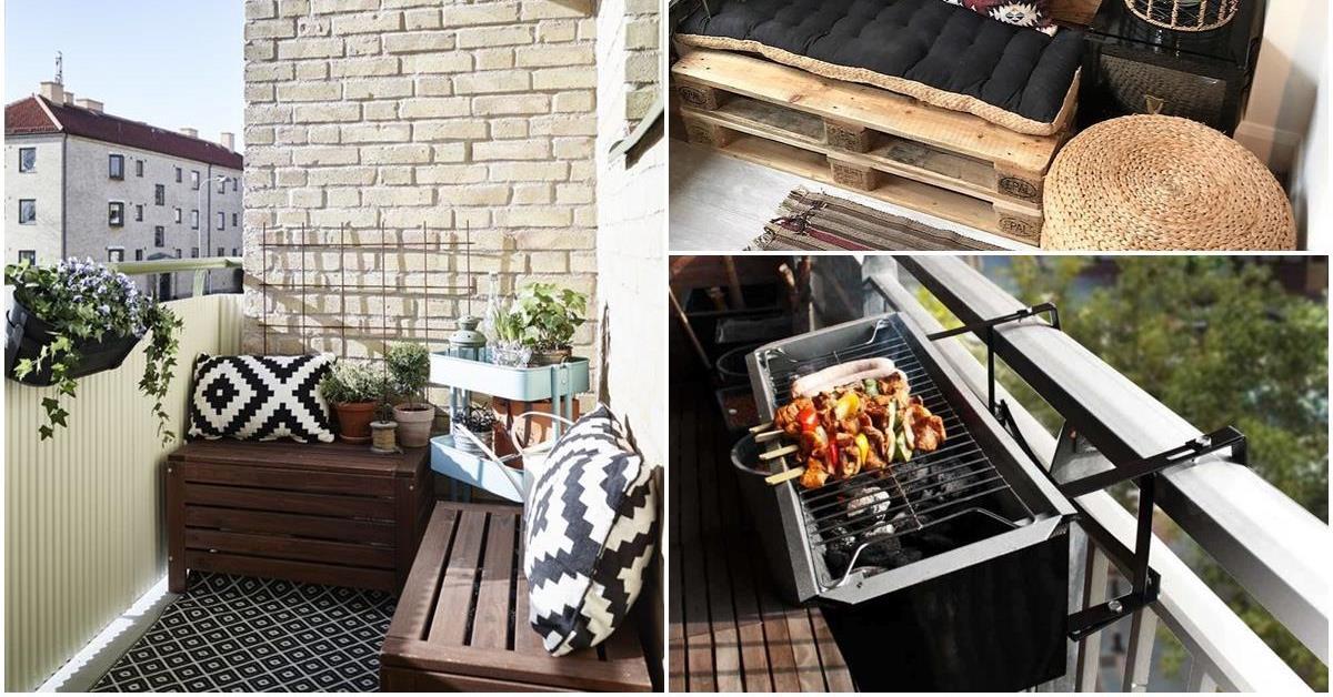 Как да преобразите малкия балкон в просторно и удобно пространство