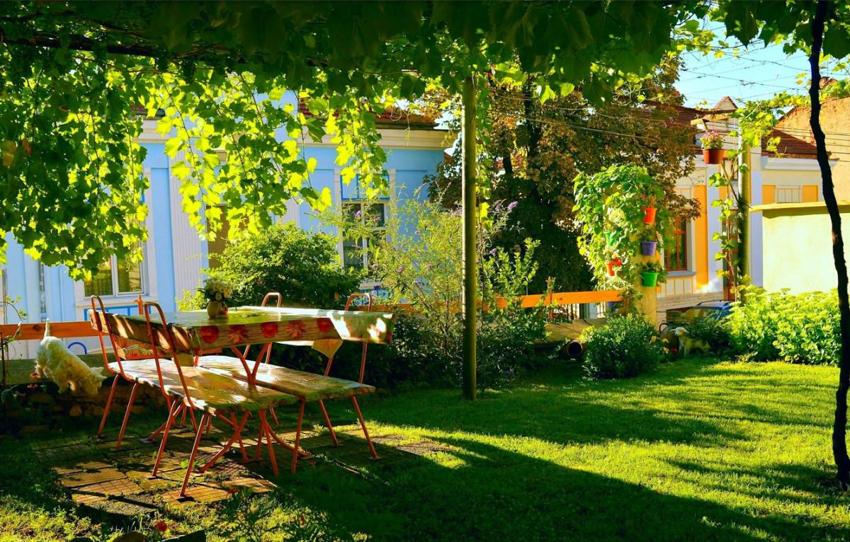 Трелис с пълзящи растения