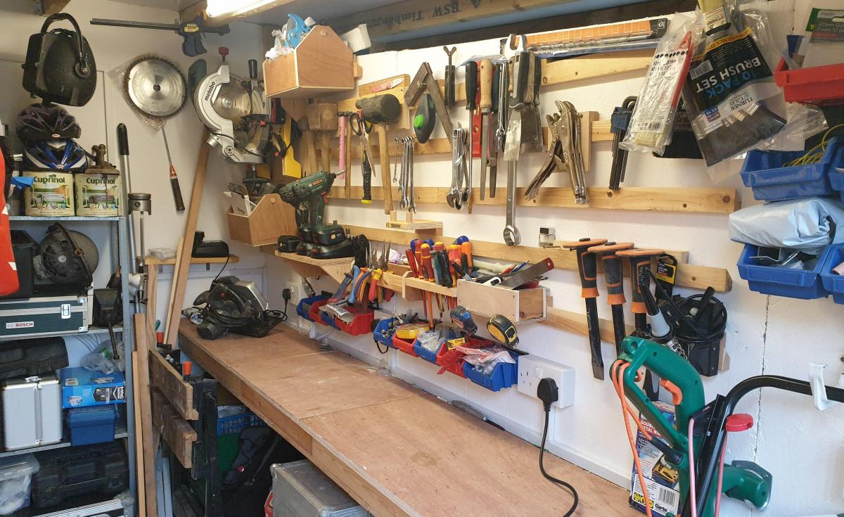 Как да определите колко място ви е необходимо за домашна работилница?