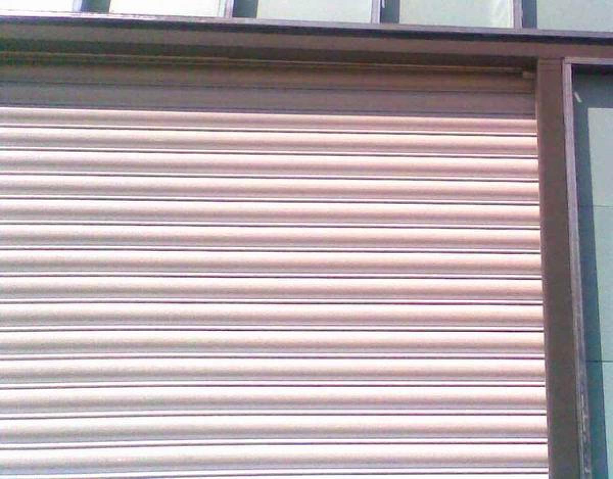 Охранителна ролетна врата