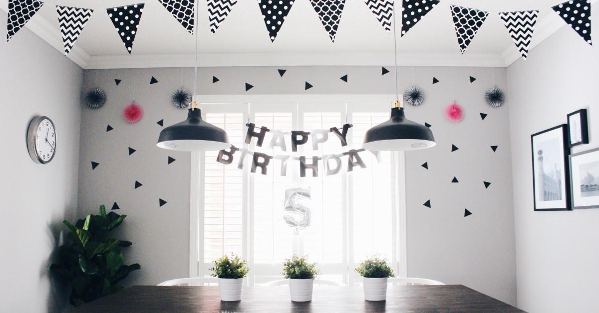 Универсални начини за декориране на помещение за детско парти