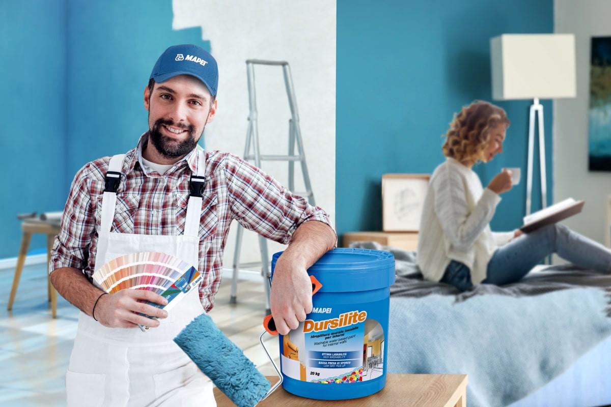 Dursilite защитава стената.