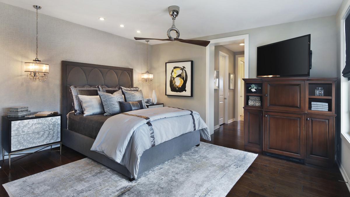 Правило №1: Изберете къде да поставите нощната лампа в спалнята