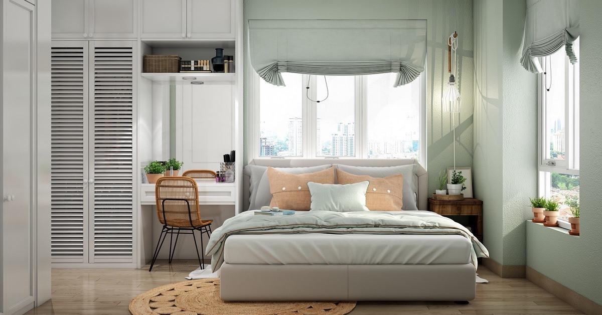 5 зашеметяващи спални  в зелено