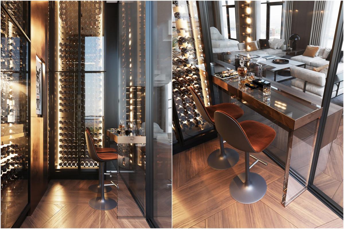 Кътче за дегустация на вино