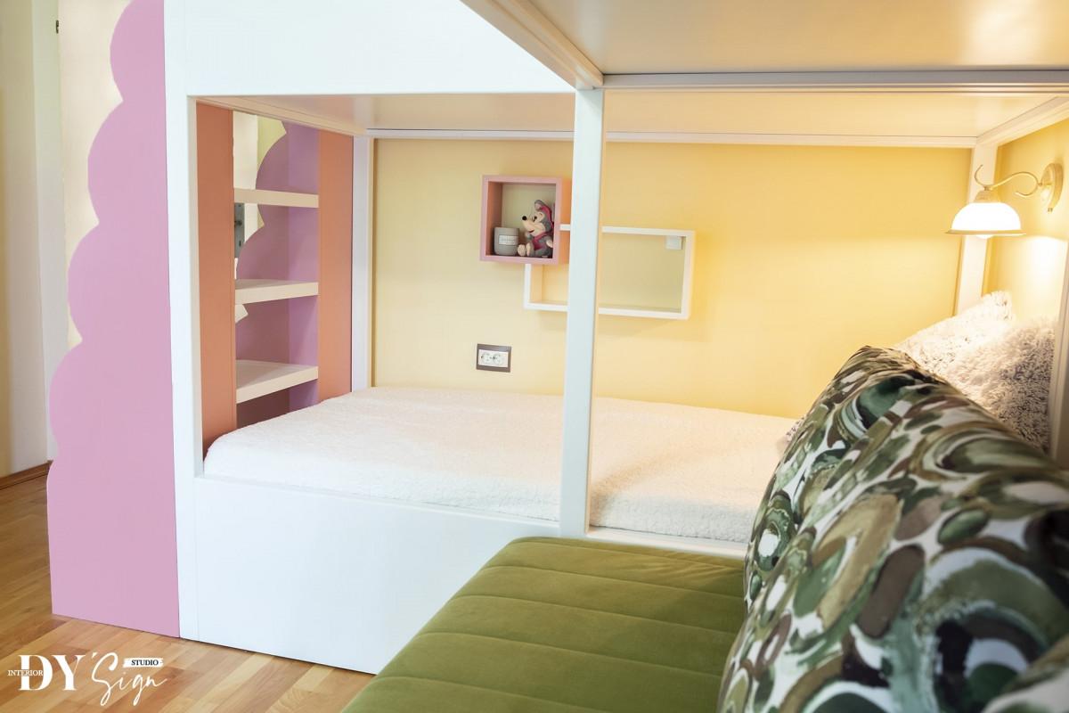 Стълба за двуетажно легло