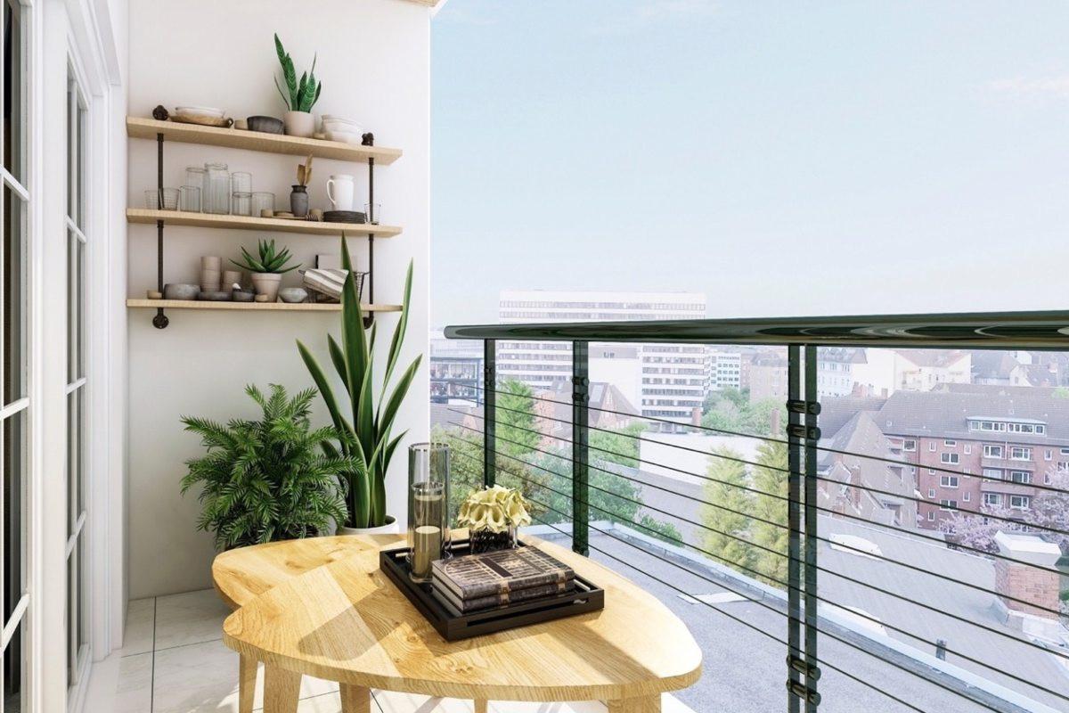 Оптимизирайте ъглите и неудобните кътчета на балкона