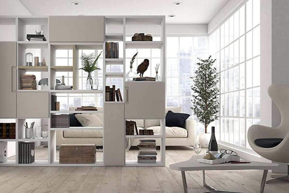 Библиотека като стена