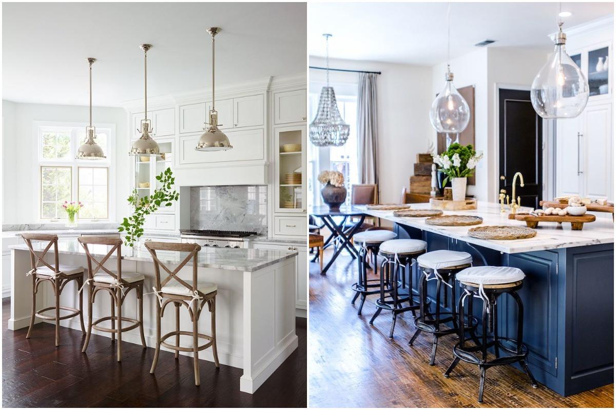 Кухня с винтидж столове