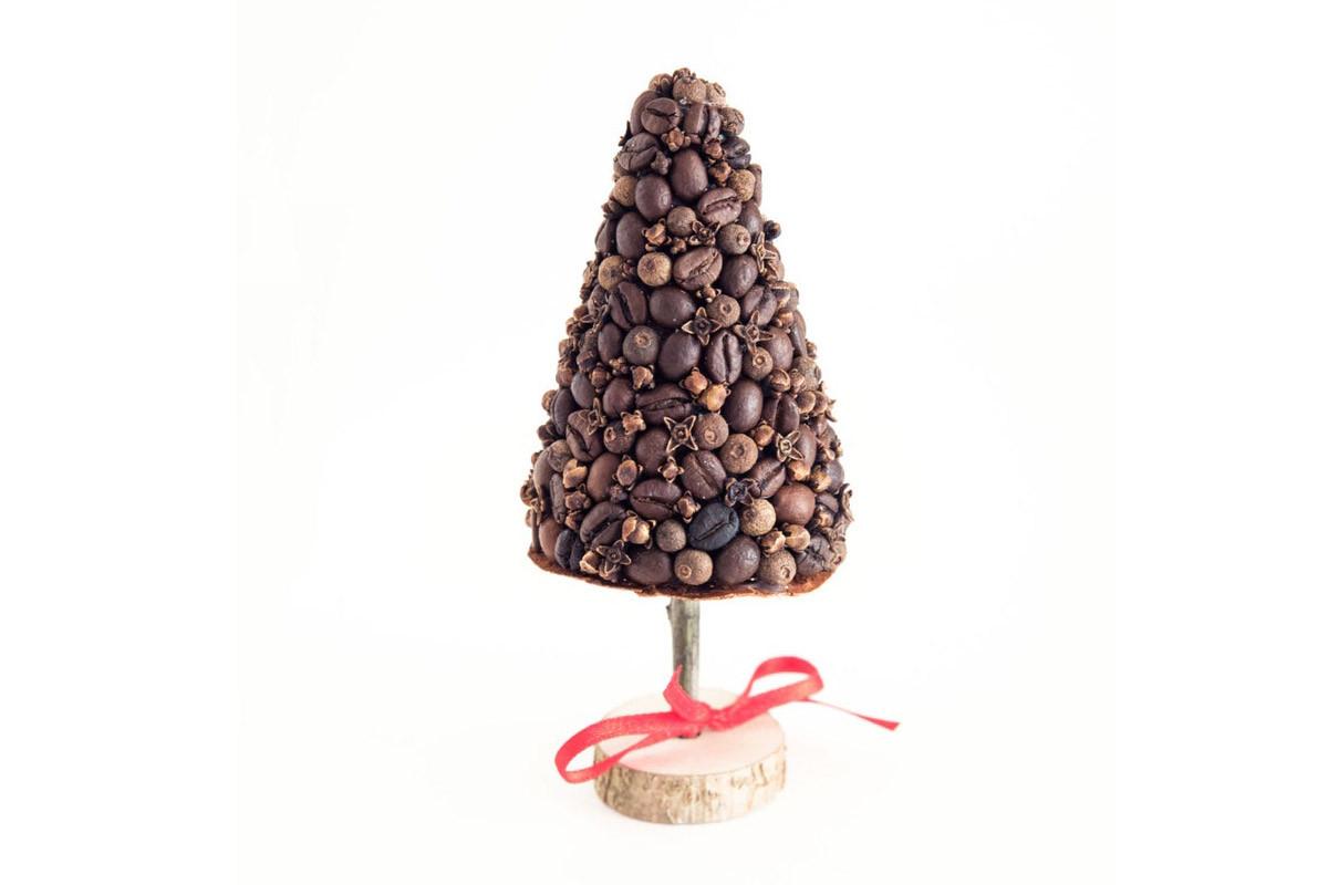 Елха от кафени зърна