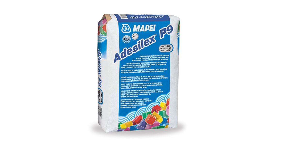 ADESILEX P9 – Първото лепило на циментова основа на Mapei за керамика