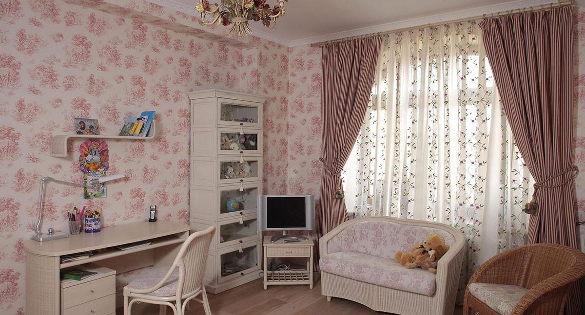 Детска стая в провансалски стил. Нежна и изтънчена.