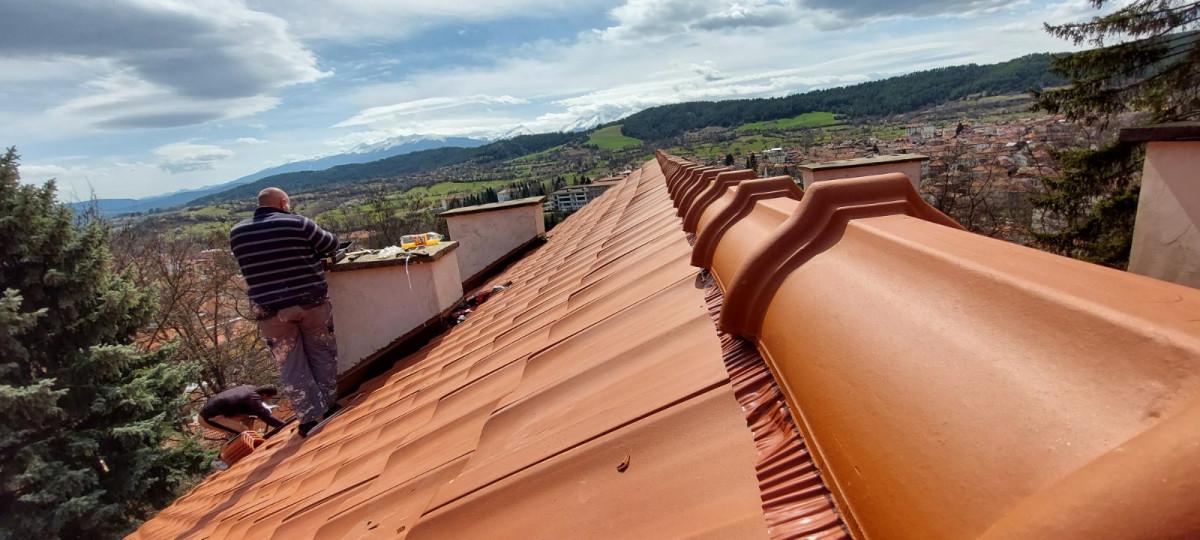 Сух монтаж на капаци.