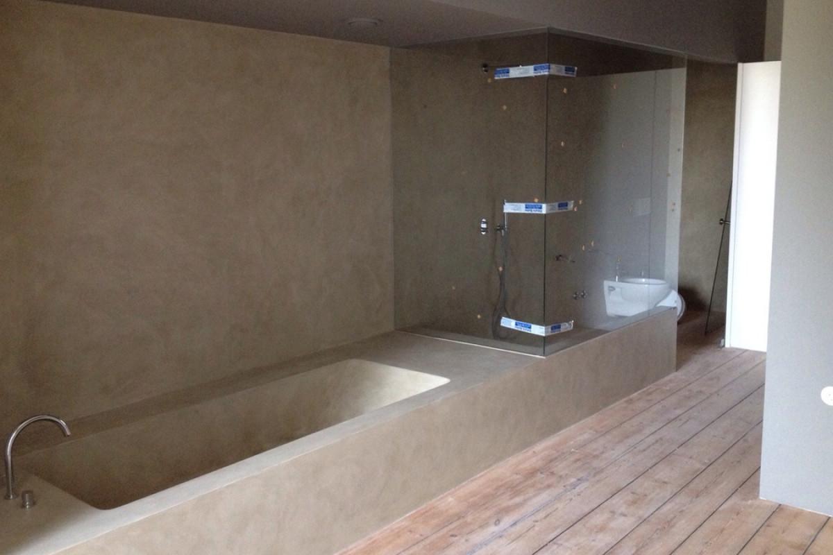 Баня 3 - микроцимент