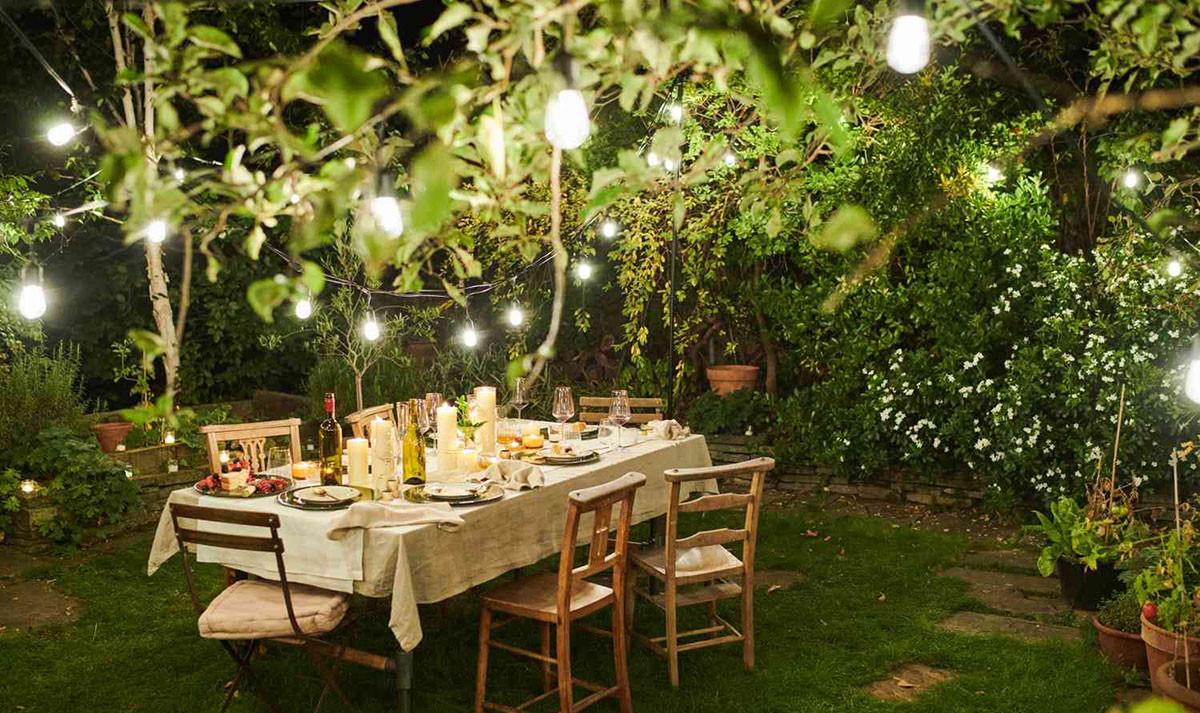 Как да организираш перфектната вечеря на открито - декорации