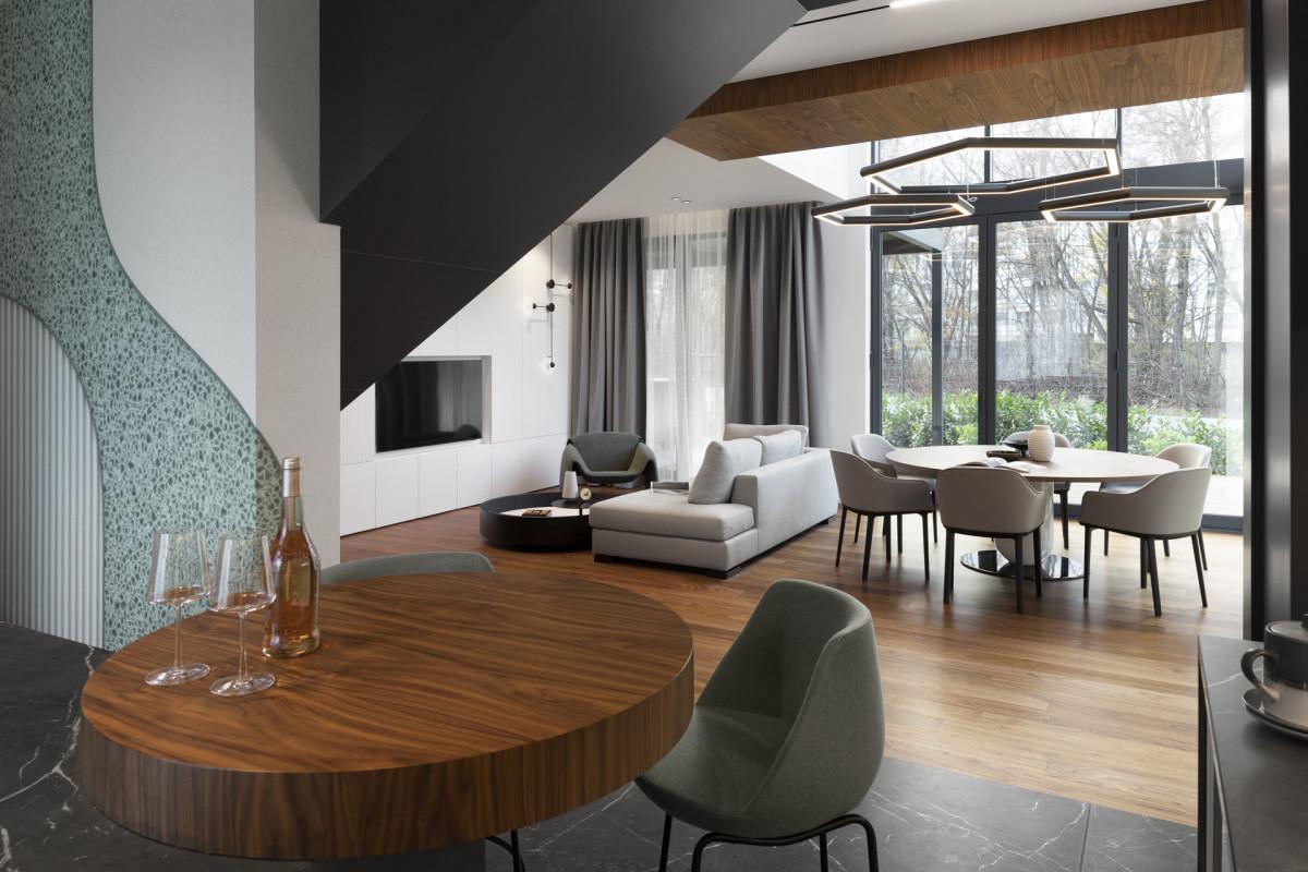 Хол, изглед от кухня