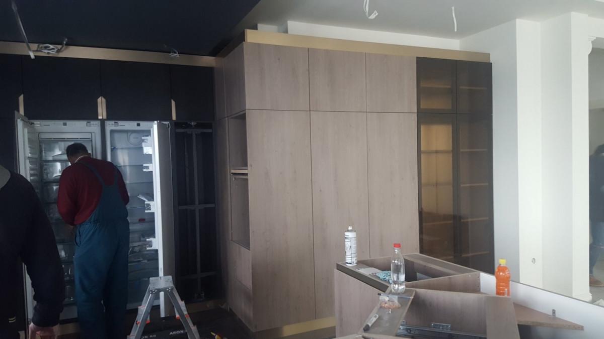 монтаж кухня