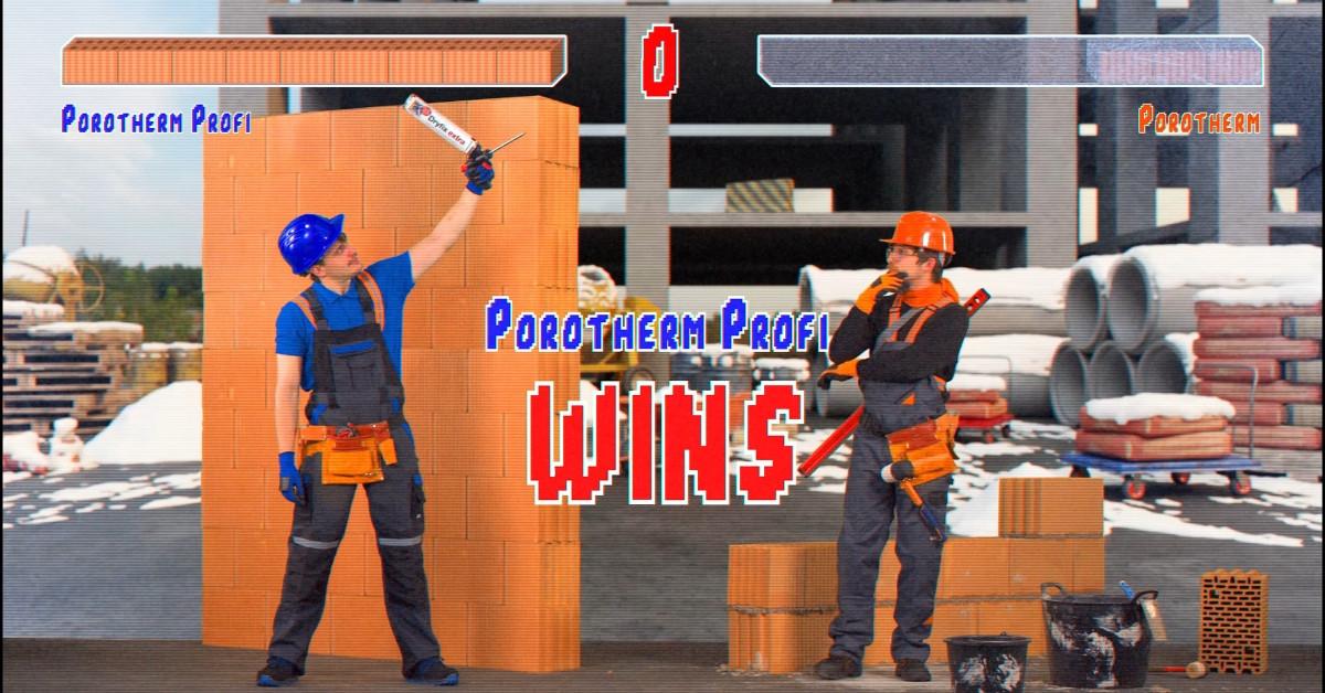Porotherm Profi – Изграждай като на игра