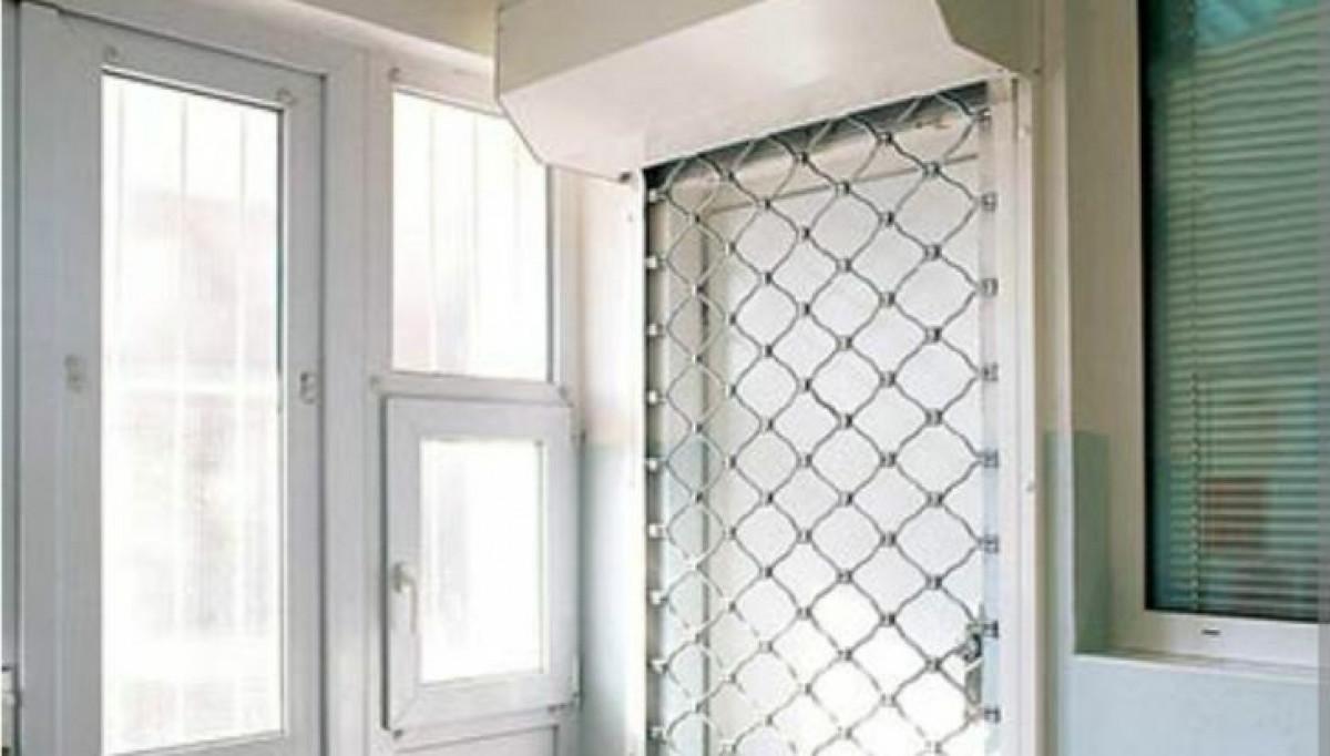 Охранителна ролетка - оплетка