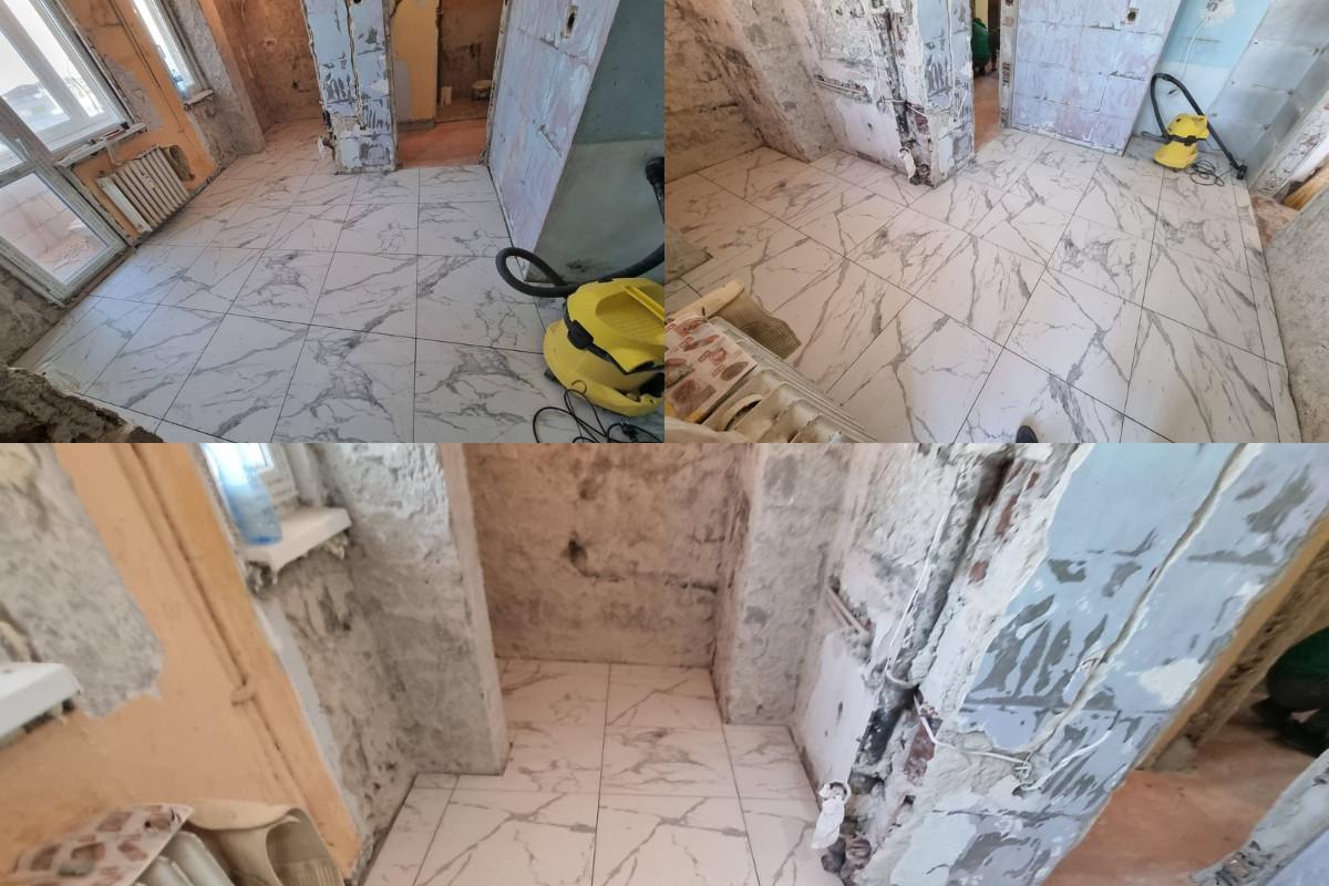 Подготовка на обвивката – изравняване, измазване и грундиране