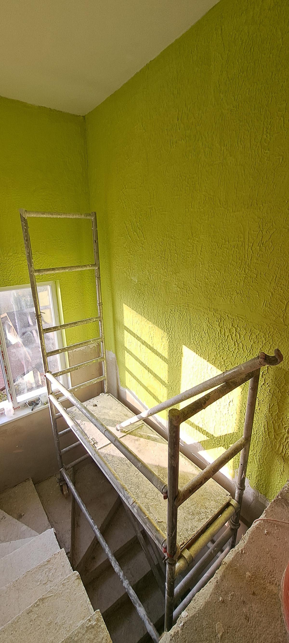 боядисване на стени и таван