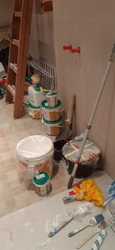 Боядисване с интериорни бои ОЙКОС!