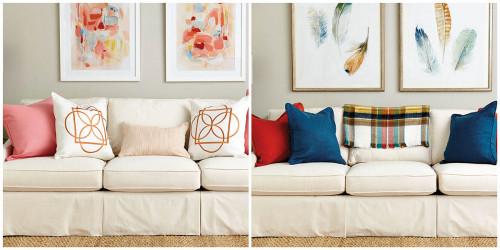 Преобразете дома си с помощта на възглавници