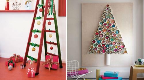 Направи си сам неконвенционални коледни дръвчета