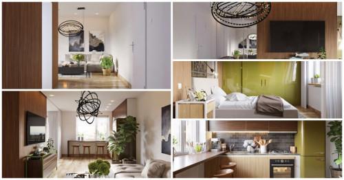 Компактен дом с удивителен дизайн, вдъхновен от красивата природа