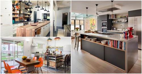 Забележителният индустриален стил, приложен с много вкус в кухнята (10 идеи в снимки)