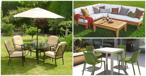 Как да почистваме правилно мебелите в двора и градината?