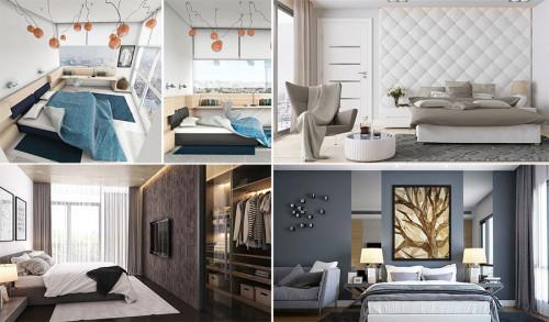 Изчистеният и опростен дизайн в модерната спалня