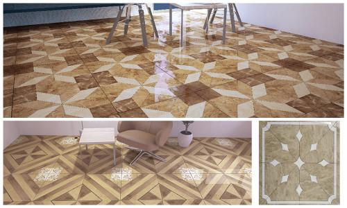 Луксът в помещението зависи от избора на подова настилка