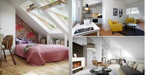 Интериорно предизвикателство: Как да обзаведем мансарда?