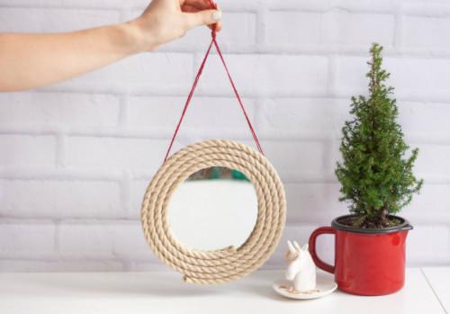 Да превърнем обикновеното огледало в оригинален аксесоар