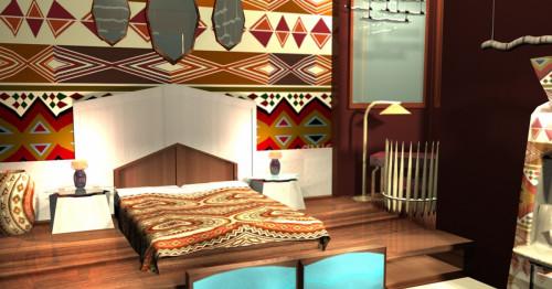 Африкански интериор – всичко за тази ексцентрична екзотика