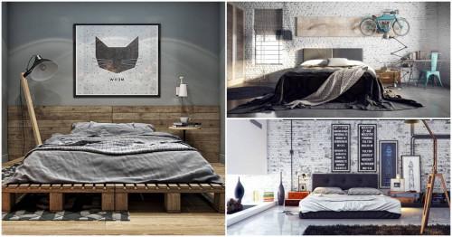 4 прекрасни спални в индустриален дизайн4 прекрасни спални в индустриален дизайн