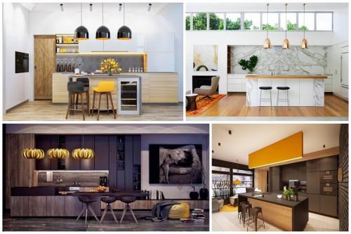 Геометричните форми властват в модерната кухня