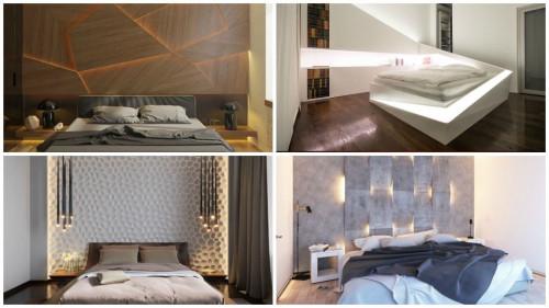 Оригинални идеи за великолепно светлинно шоу в спалнята