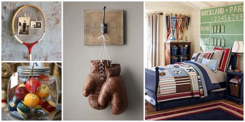 Как да внесете спортни елементи в интериора у дома?